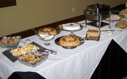 We offer a tasty variety of sides, entrees, and sweets! 