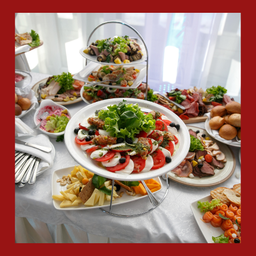 catering dishes 