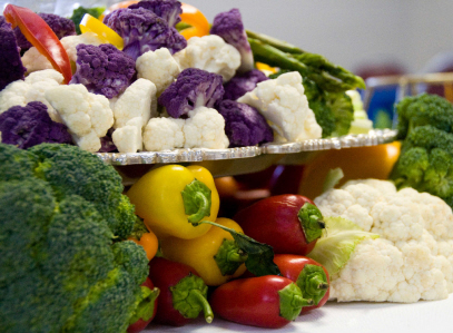 We offer a plentiful variety of fresh and healthy food options!  